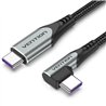 CABLE USB-C VENTION TIPO USB-C/M - USB-C/M ACODADO 5A 100W 0.5M