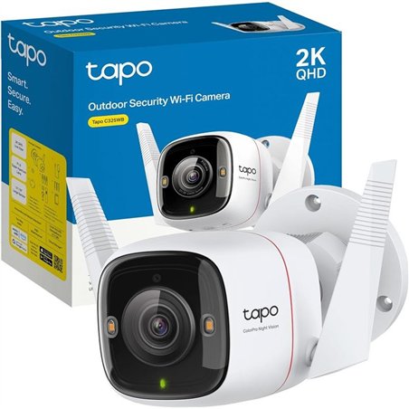CAMARA IP TP-LINK TAPO C325WB WIRELESS QHD 2K 4MP EXTERIOR IP66