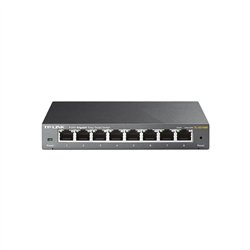 SWITCH TP-LINK GIGABIT 8 PUERTOS TL-SG108E METALICO SEMIGESTIONABLE