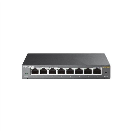 SWITCH TP-LINK GIGABIT 8 PUERTOS TL-SG108E METALICO SEMIGESTIONABLE