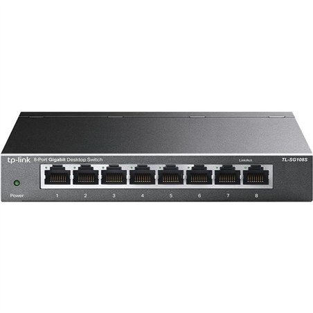 SWITCH TP-LINK GIGABIT 8 PUERTOS DESKTOP DUPLEX TL-SG108S