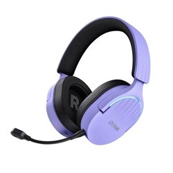 AURICULARES + MICROFONO TRUST GAMING RGB GXT 491P FAYZO HEADSET WIRELESS