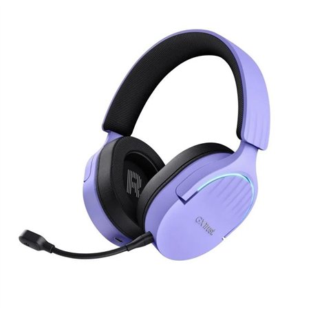 AURICULARES + MICROFONO TRUST GAMING RGB GXT 491P FAYZO HEADSET WIRELESS