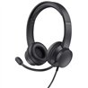 AURICULARES + MICROFONO TRUST HS-150 HEADSET 3.5MM BLACK