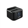 DOCK HDD TOOQ 3.5/2.5 SATA CLONE OTB USB 3.0 BLACK