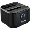 DOCK HDD TOOQ 3.5/2.5 SATA CLONE OTB USB 3.0 BLACK/WHITE