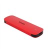 CAJA EXTERNA TOOQ ALUMINIO SSD M.2 NVME USB 3.1 RED