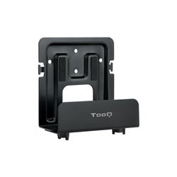 SOPORTE DE PARED UNIVERSAL TOOQ PARA ROUTER MINI PC MULTIMEDIA 5KG BLACK