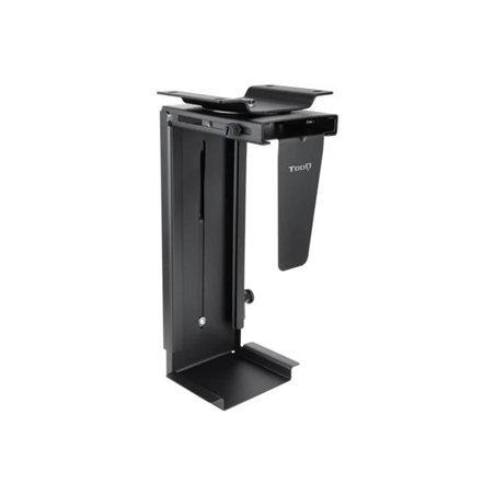 SOPORTE DE ESCRITORIO/PARED TOOQ PARA CPU 10KG BLACK