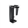 SOPORTE DE ESCRITORIO/PARED TOOQ PARA CPU 10KG BLACK