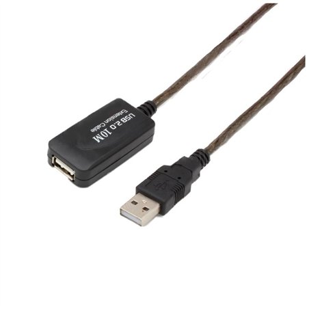 CABLE EXTENSOR USB AMPLIFICADO 2.0 TIPO AM-AH 10M