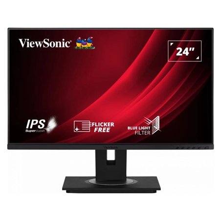 MONITOR VIEWSONIC 24 IPS MULTIM ERGONOMICO VGA HDMI DP USB 5YR GAR