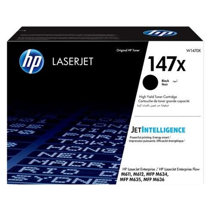 TONER HP W1470X BLACK ALTA CAPACIDAD 147X