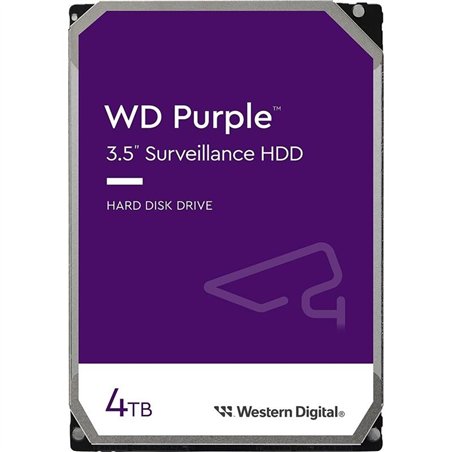 DISCO DURO WESTERN DIGITAL 4TB  3,5 SATA PURPLE