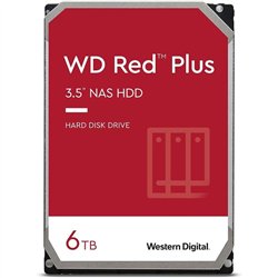DISCO DURO WESTERN DIGITAL 6TB 3,5 RED PLUS NAS SATA3 256MB