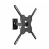 SOPORTE PARED TV MONITOR AISENS INCLINABLE GIRATORIO 32-55 30KG BLACK