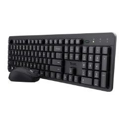 TECLADO + RATON TRUST ODY II WIRELESS SILENT BLACK