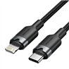 CABLE VENTION USB-C - LIGHTNING 27W 2M BLACK