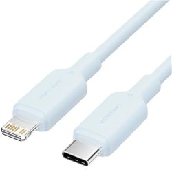 CABLE USB 2.0 VENTION USB-C - LIGHTNING 27W 480MBPS 1M BLUE