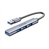 HUB USB VENTION 4 PUERTOS USB 3.0 SILVER