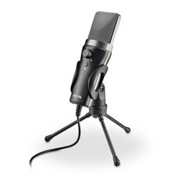 MICROFONO NGS MS120USB USB TRIPODE BLACK