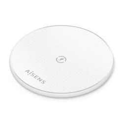 BASE DE CARGA AISENS WIRELESS SMARTPHONE 15W WHITE