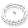ORGANIZADOR DE CABLE AISENS FLEXIBLE 25MM 3M WHITE