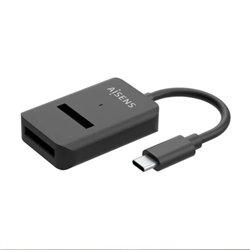 ADAPTADOR DOCK AISENS USB-C 3.1 - M.2 SATA/NVME BLACK