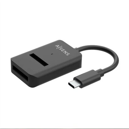 ADAPTADOR DOCK AISENS USB-C 3.1 - M.2 SATA/NVME BLACK