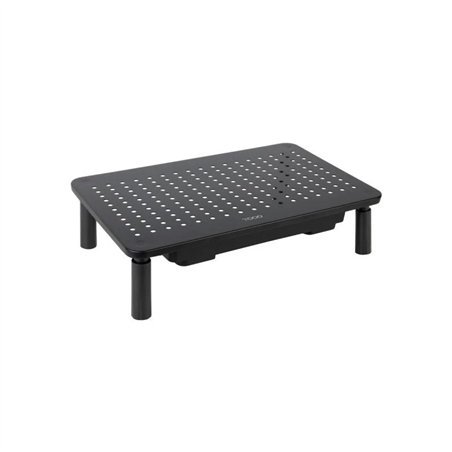 SOPORTE TOOQ SOBREMESA ELEVADOR PARA MONITOR/NOTEBOOK 20KG BLACK