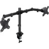 SOPORTE DE MESA TV/MONITOR TOOQ 17-27 2 BRAZOS BLACK