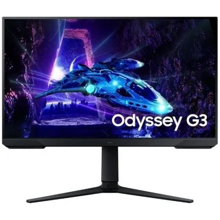 MONITOR SAMSUNG ODYSSEY G3 24 FHD 180HZ ERGONOMICO HDMI DP BLACK