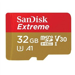 MEMORIA MICRO SD 32GB SANDISK ULTRA HC C10 + ADAPTADOR SD