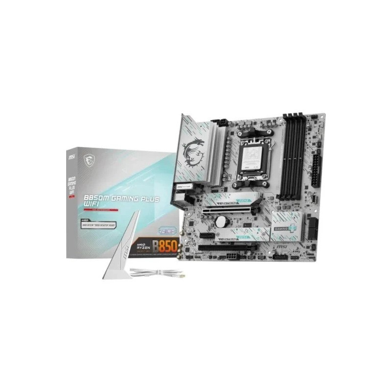 PLACA BASE MSI B850M GAMING PLUS WIFI MATX 4XDDR5 HDMI DP