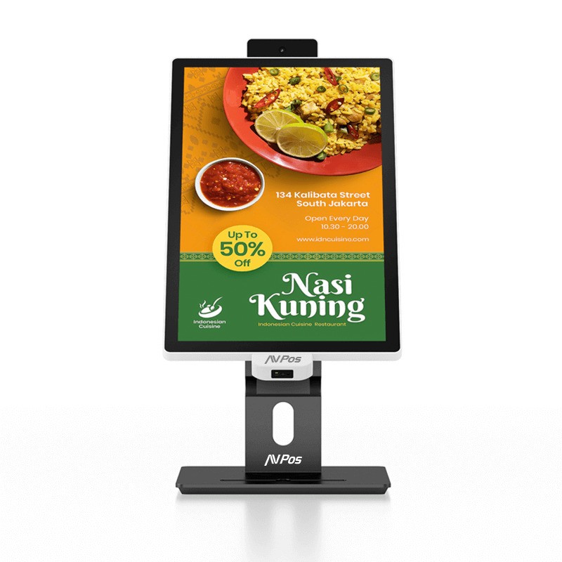 KIOSKO AUTOSERVICIO AVPOS DISPLAY SMARTLINE 22 I3 10TH/8GB/256GB/WIFI/2D