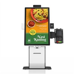 KIOSKO AUTOSERVICIO AVPOS COMPACT 22 I3 10TH/8GB/256GB/WIFI/PRINTER/2D