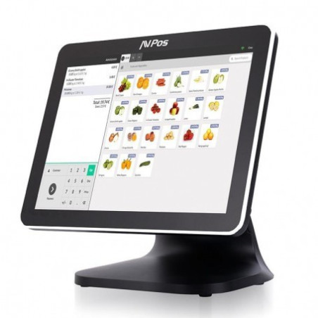 TPV AVPOS K5000 PLUS 15 ALUMINIO INTEL I7/8GB/128GB/LAN 1000/WIFI/MULTIM 3YR GAR