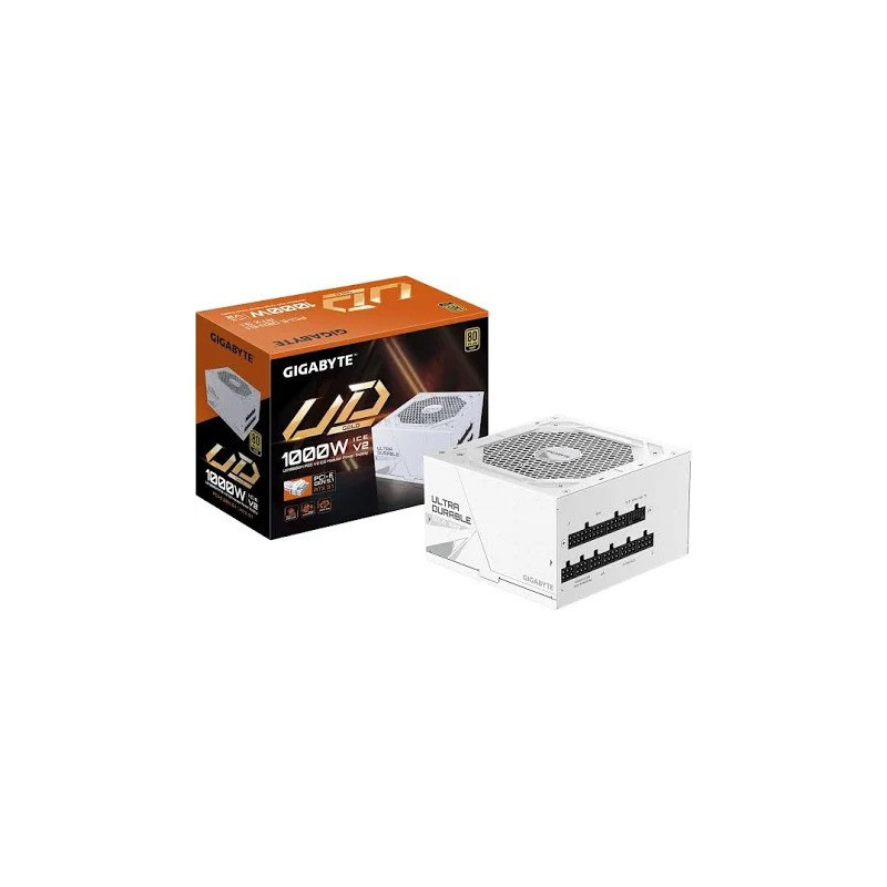 FUENTE DE ALIMENTACION GIGABYTE 1000W  80+ MODULAR ATX GOLD WHITE
