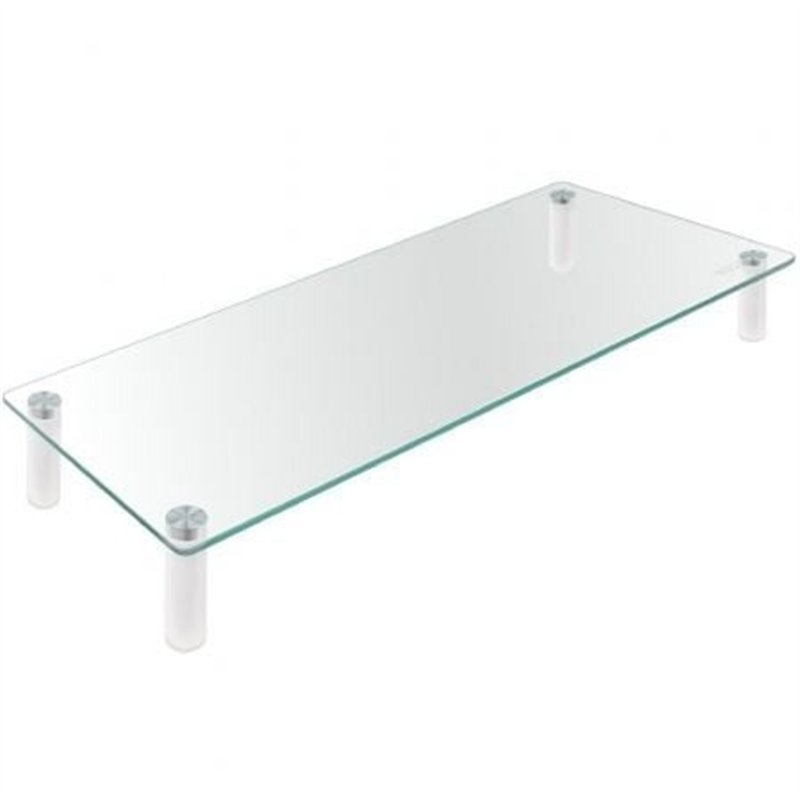 SOPORTE TOOQ SOBREMESA ELEVADOR PARA MONITOR/NOTEBOOK CRISTAL 20KG BLACK
