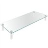 SOPORTE TOOQ SOBREMESA ELEVADOR PARA MONITOR/NOTEBOOK CRISTAL 20KG BLACK
