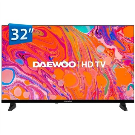 TELEVISOR DAEWOO 32 QLED FHD USB SMART TV  WIFI VIDAA BLUETOOTH HOTEL