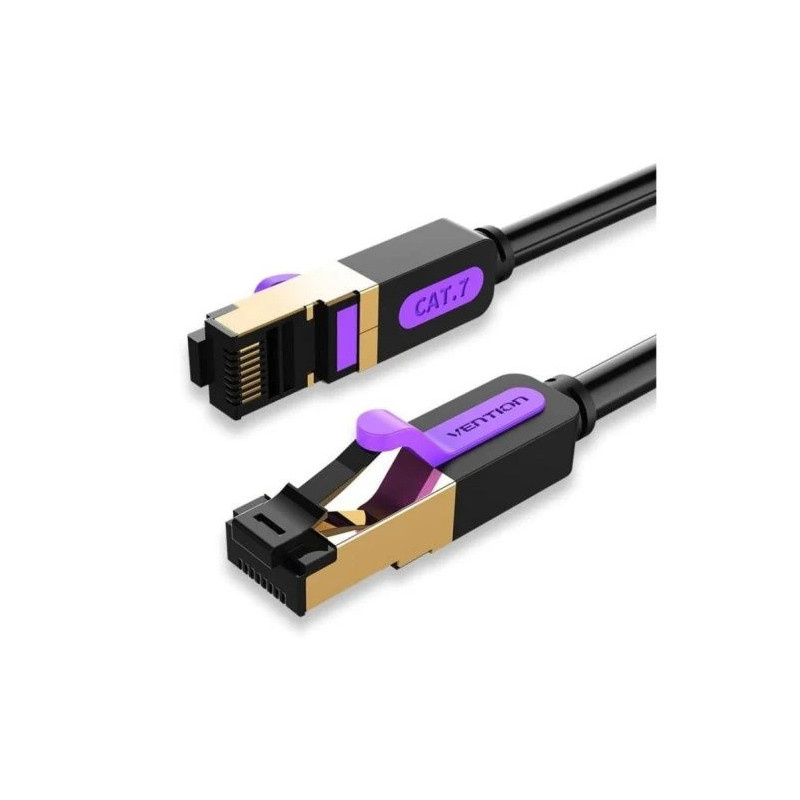 CABLE DE RED CAT.7 SFTP 5M VENTION BLACK