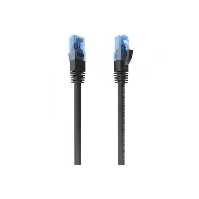 CABLE DE RED CAT.6 UTP 0.30M AISENS BLACK