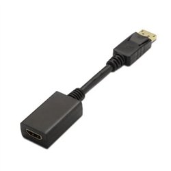 CABLE CONVERSOR NANOCABLE DISPLAYPORT A HDMI DP/M-HDMI/H 15CM