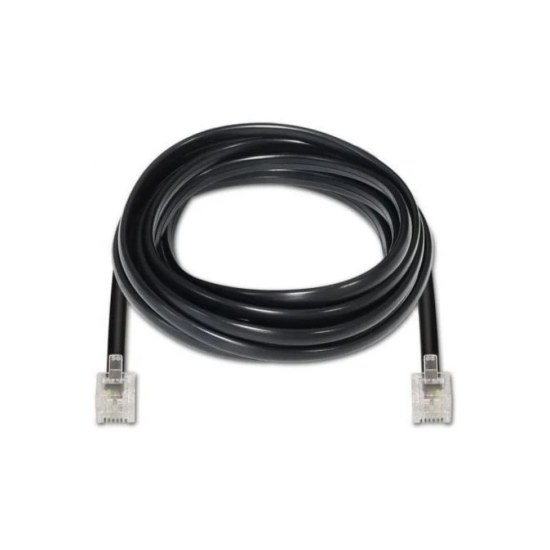 CABLE DE TELEFONO RJ11 2M AISENS BLACK