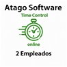 TIME CONTROL DE PRESENCIA ATAGO EN LA NUBE 2 EMPLEADOS ( ANUAL )