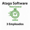 TIME CONTROL DE PRESENCIA ATAGO EN LA NUBE 3 EMPLEADOS ( ANUAL )