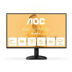 MONITOR AOC 27 IPS 120HZ 1MS VGA HDMI BLACK ADAPTIVE SYNC