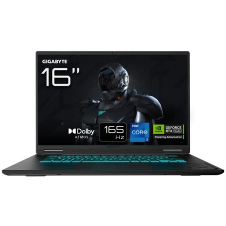 PORTATIL GAMING GIGABYTE A16 I7 13620H/32GB DDR5/SSD1TB/16 WUXGA/RTX5060/W11PRO