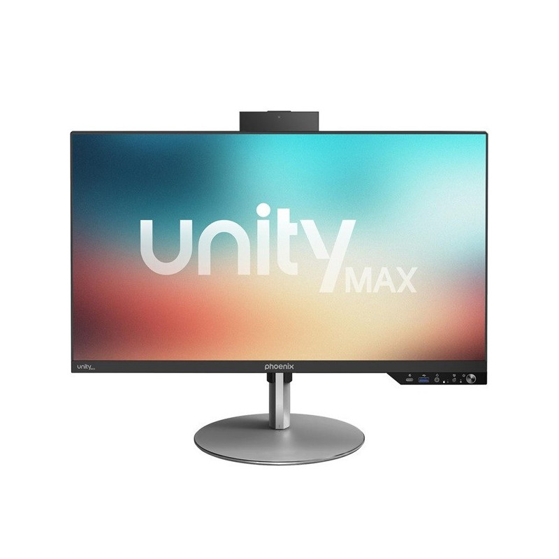 ORDENADOR PHOENIX AIO UNITY 24 I5 12400/8GB DDR5/SSD500GB/WIFI/WEBCAM/ERGO/W11P BLACK